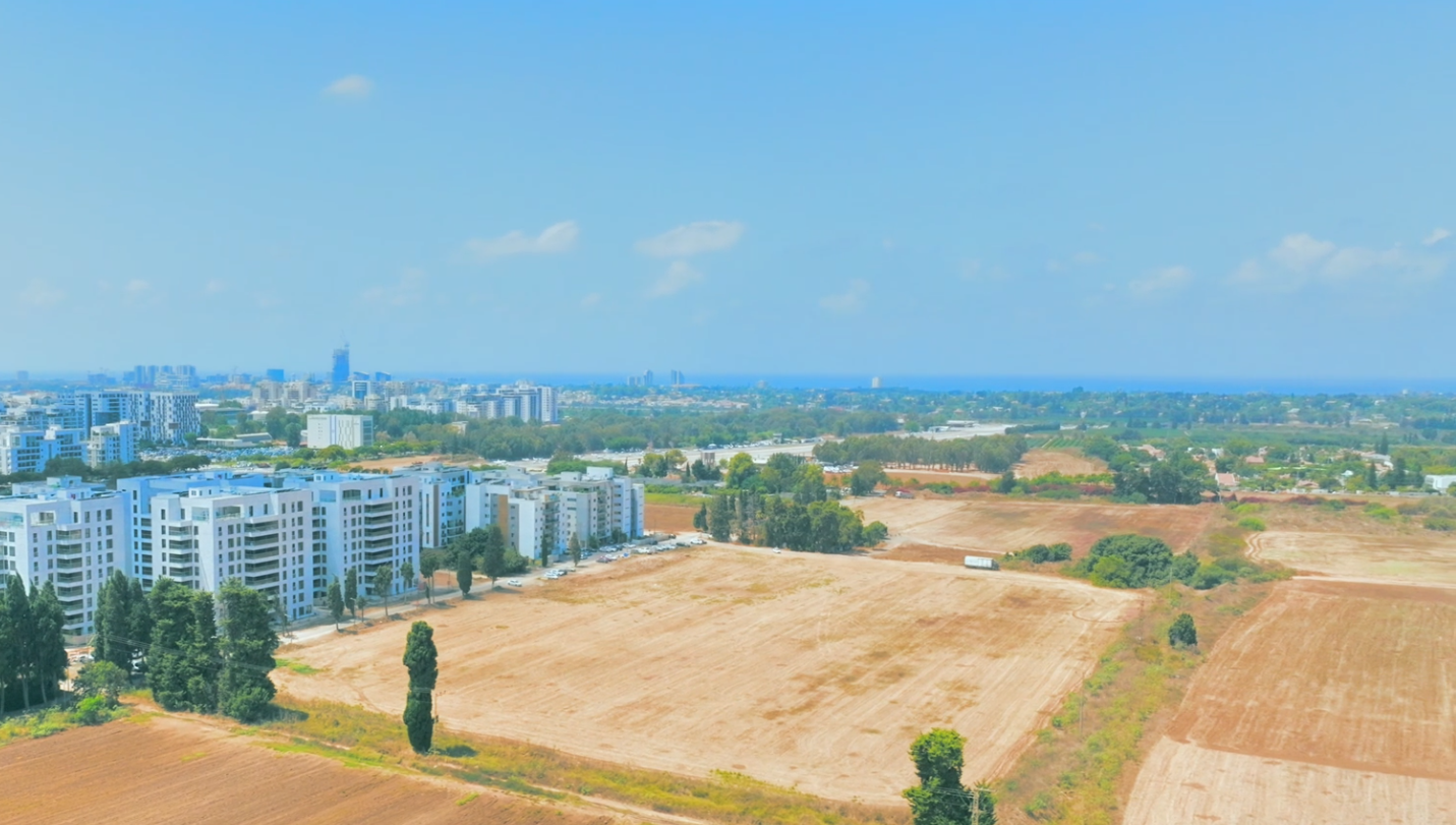 צילום אוירי גליל ים